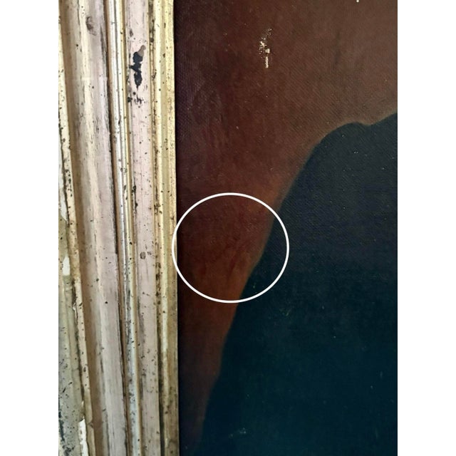 Realism Late-18th Century Dutch School Portrait Oil on Canvas Painting For Sale - Image 3 of 18