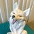 Large Italian Ceramic Wolf/Fox Figure For Sale - Image 4 of 8