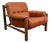 Vintage Brutalist Brazilian Lounge Chair, 1960s For Sale
