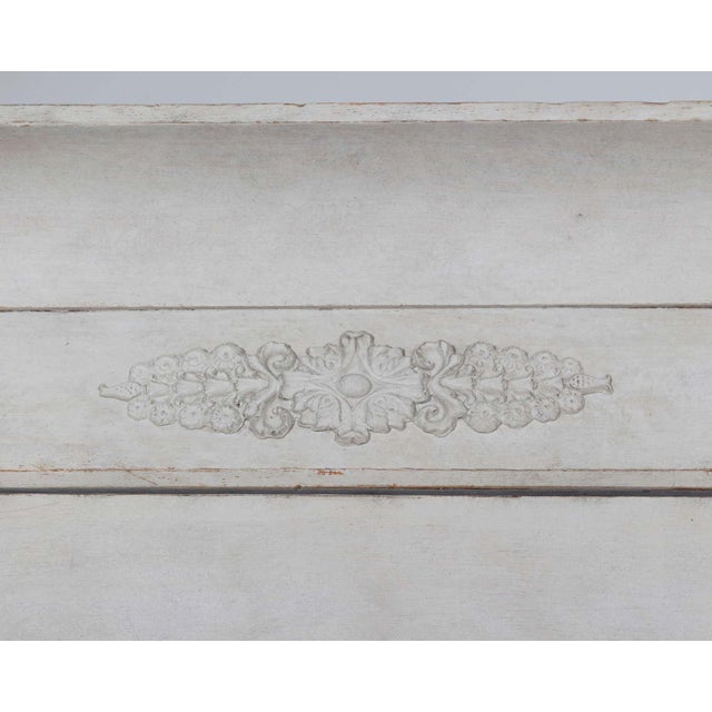 Swedish Painted Linen Closet with Shelves, Circa 1890 For Sale - Image 9 of 11