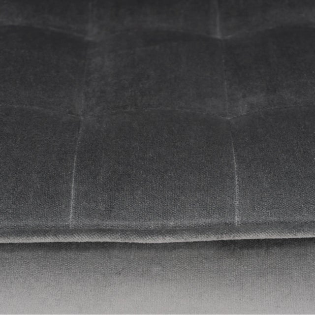 Cafiero Executive Task Chair in Graphite Velvet by Vincent Cafiero for Knoll For Sale - Image 9 of 11