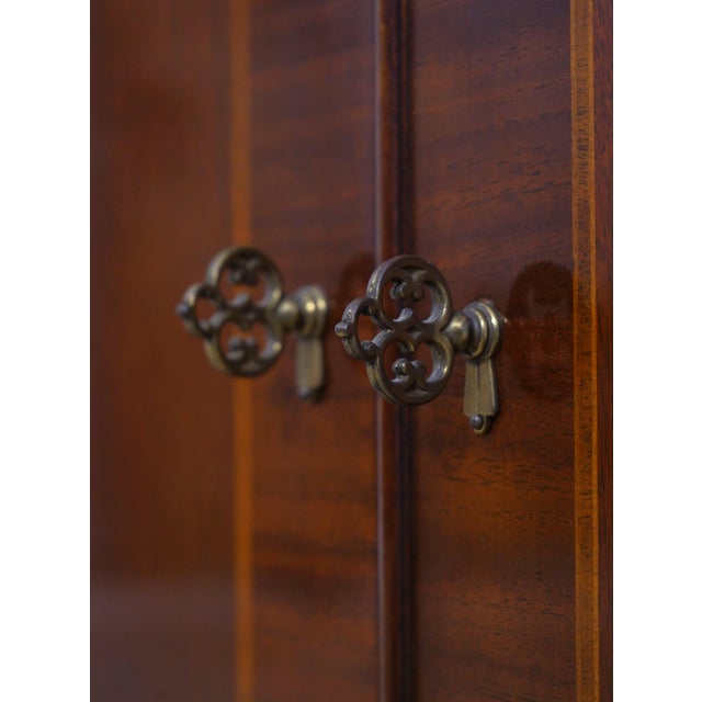 Baker Mahogany Historic Charleston Inlaid Sideboard Server For Sale - Image 13 of 18
