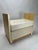 Wood Art Deco Style Parchment Pouf, France, 1970s For Sale - Image 7 of 10