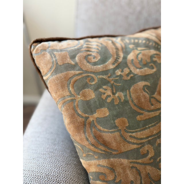 Italian Vintage Fortuney Pillow For Sale - Image 10 of 16