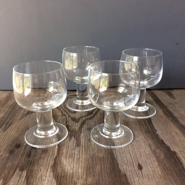 MidCentury Modern Wine Glasses Set of 4 Chairish