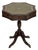 Vintage Georgian Leather Top Drum Table, 1950 For Sale