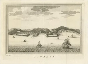 View of Kannur or Cannanore, Paper