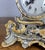 Black Lancini Imperial Ormolu Gilt Brass Mantle Clock with Candelabras, Set of 3 For Sale - Image 8 of 18