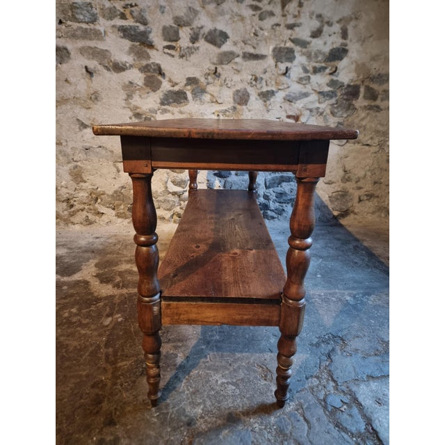 Antique French Console or Serving Table, 1880-1920 For Sale - Image 9 of 18