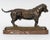 Metal Sculpture of Basset Hound in Patinated Bronze by Antoine-Louis Barye For Sale - Image 7 of 10