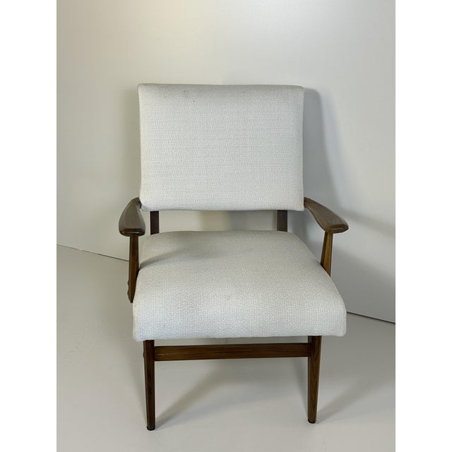 Vintage Turin School Lounge Chair, 1960s, in Very Good conditions. Designed 1960 to 1969