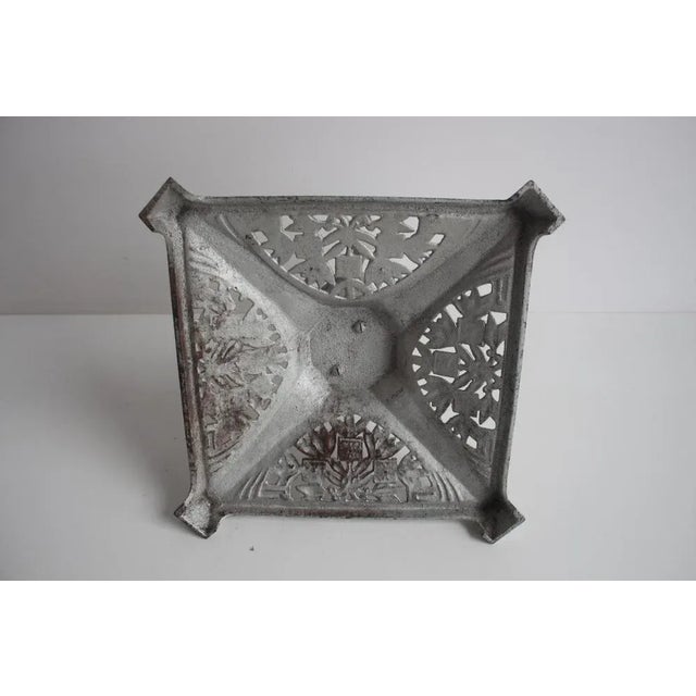 Gray Art Nouveau Christmas Tree Stand, 1910s For Sale - Image 8 of 10