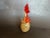 A classic Murano style multi-color confetti glass figure, display this vintage hand-blown rooster proudly in your home....