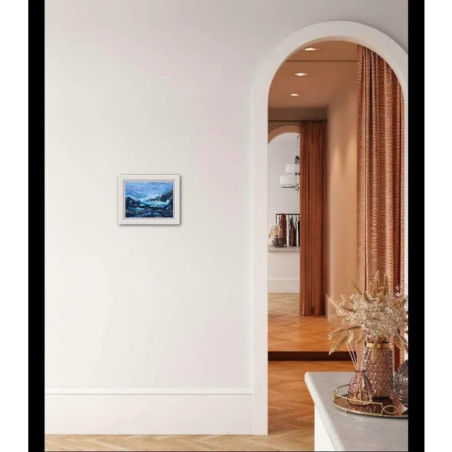 Abstract Seascape, Modern Impressionist Oil Painting For Sale - Image 4 of 9