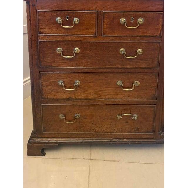 Antique Georgian Lancashire Oak Dresser and Plate Rack, 1780 For Sale - Image 16 of 18