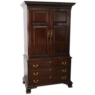 Statton Old Towne Chippendale Armoire For Sale