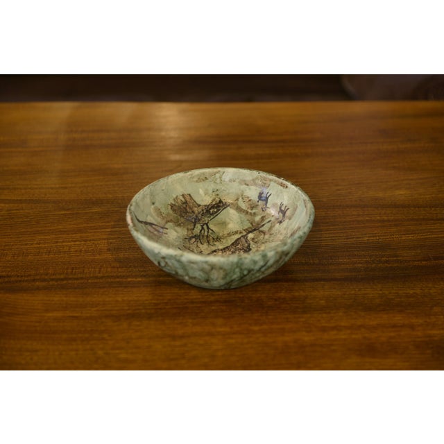 Brutalist Ceramic Trinket Tray, 1950s For Sale - Image 9 of 9