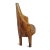 Mid 20th Century Vintage Naga Carved Wood Tribe Chair For Sale - Image 4 of 6