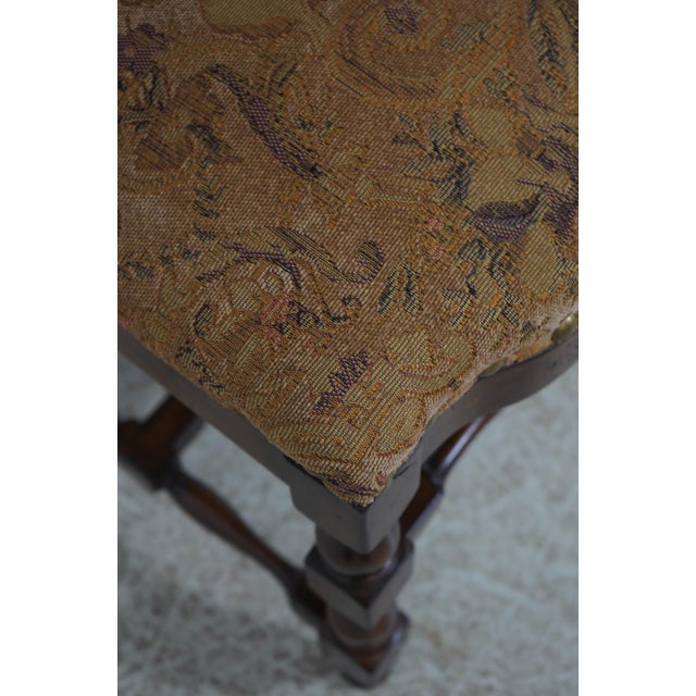 Set of 4 Mahogany High Back Dining Chairs For Sale - Image 12 of 18