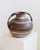 Mid 20th Century Vintage Italian Hand-Painted Brown Ceramic Vase with Decorative Pattern and Two Handles from Italica Ars, 1960s For Sale - Image 5 of 13