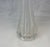 Mid 20th Century Mid Century Modern Clear Glass 16" Fluted Ribbed 12 Finger Swung Stretch Vase For Sale - Image 5 of 10