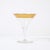 Gold Set of 12 Mid-Century Modernist Gilt Rimmed Martini Glasses by Dorothy Thorpe For Sale - Image 8 of 18