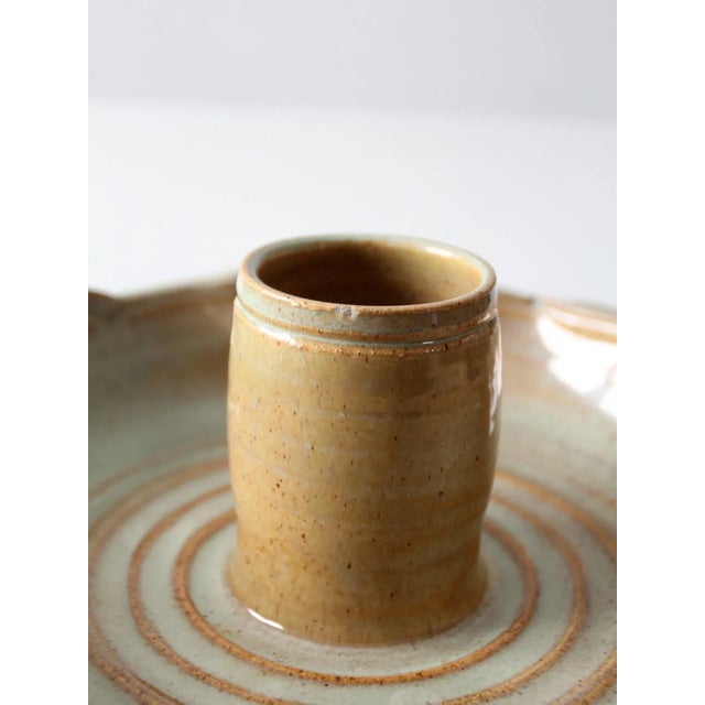 Vintage Studio Pottery Chicken Roaster For Sale - Image 6 of 12