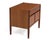 A hard to find Drexel Parallel end table or nightstand. Solid walnut frame with book matched walnut veneers. Very well...
