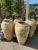 Vintage Cask Yellow Earth Ware Planter Pot For Sale - Image 4 of 4