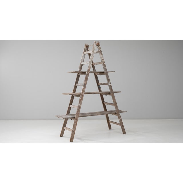 Mid 20th Century French A-Frame Ladder Shelf For Sale In Greensboro - Image 6 of 18