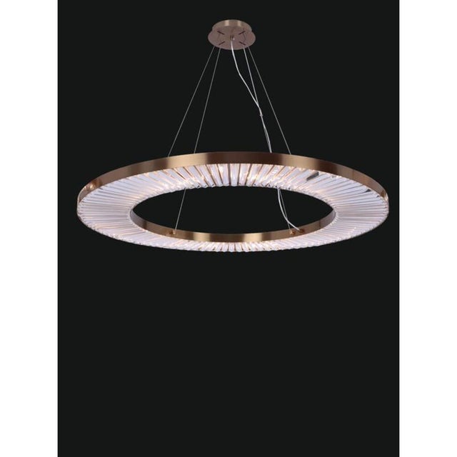Collection orione chandelier, ncs 118/1/90 by jago dimensions: d 90 x h 50-120 cm materials: metal, crystal. Bulbs: led...