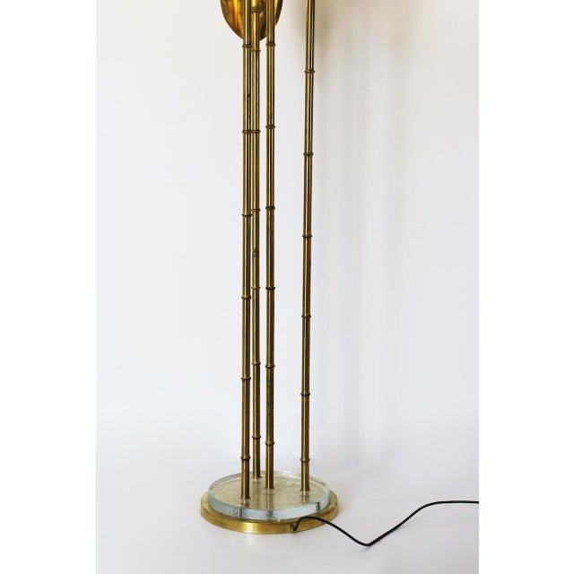 Palma Floor Lamp in Brass, 1970s For Sale - Image 14 of 16