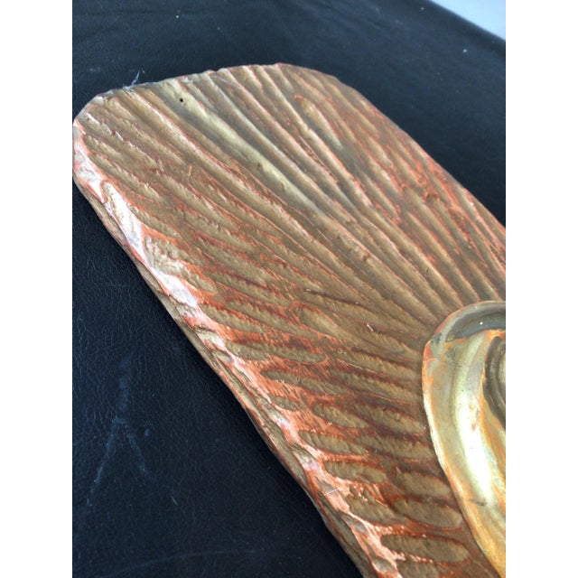 1890s Giltwood Eagle Sconce For Sale - Image 9 of 11