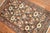 Early 20th Century Early 20th Century Zabihi Collection Brown Persian Mahal Throw Rug - 2'4" x 3'9" For Sale - Image 5 of 6