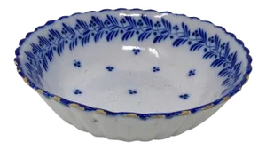 Painted Blue Bowl