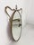 Mid-Century Italian Brass Mirror, 1960s For Sale - Image 9 of 17