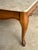 Vintage French Provincial Coffee Table With Brecciated Marble Top, C. 1950s For Sale - Image 11 of 16