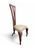 Vintage Side Chair With Mahogany X-Leg Base Attributed to Christopher Guy Add a touch of refined luxury to your space with...