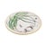 White Pair of French Glazed Faience Plates With Scallions and Artichokes, C. 1850's For Sale - Image 8 of 14