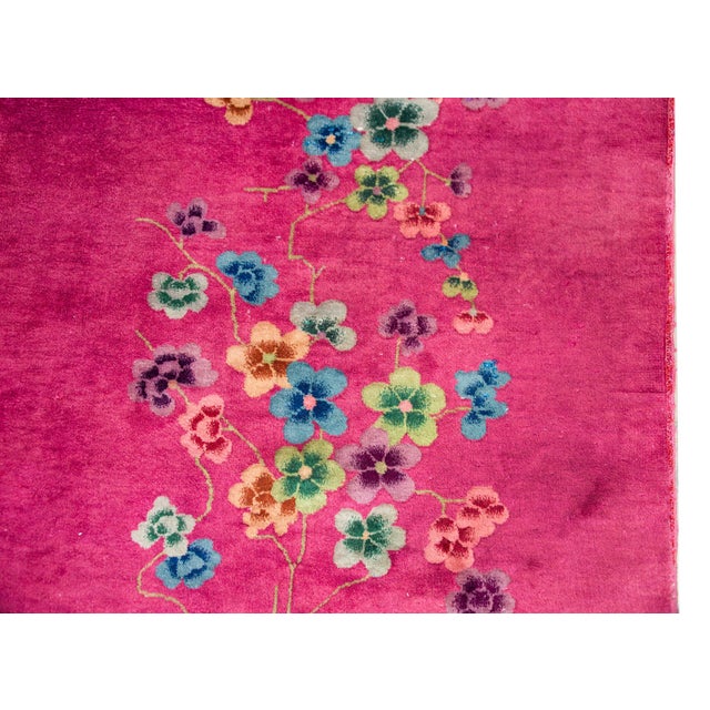 Early 20th Century Chinese Art Deco Rug For Sale - Image 10 of 14