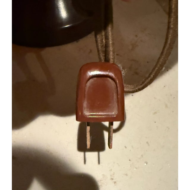 Metal Late 20th Century Mica Lamp Co. Copper And Mica Lamp For Sale - Image 7 of 7