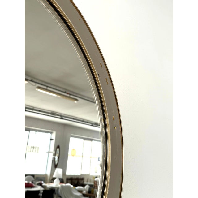 Mid-Century Wall Mirror from Vereinigte Werkstätten München, 1970s For Sale - Image 9 of 15