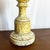 Antique Italian Polished Alabaster Table Lamp For Sale - Image 4 of 8