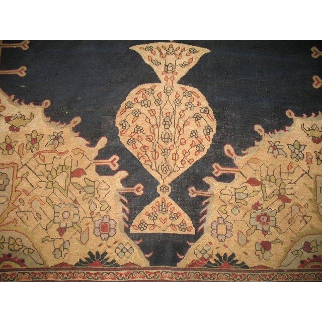 Late 20th Century Zabihi Collection Pictorial Pigeon Karabagh Long Corridor Rug - 7'2" x 21'5" For Sale In New York - Image 6 of 6