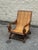 Late 20th Century Late 20th Century Colonial Revival Walnut Scroll Arm Caned Lounge Chair For Sale - Image 5 of 12