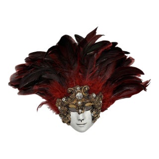 Beautiful Venetian Decorative Mask For Sale