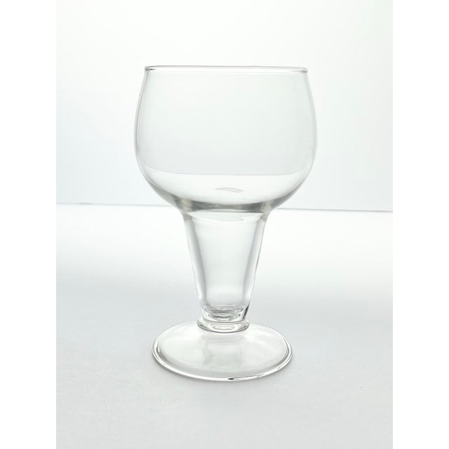 1970s Vintage Hollow Stem Beer Pilsner Glasses - Set of 6 For Sale - Image 4 of 5