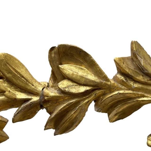 Gilded Mirror with Cherub, 1800 For Sale - Image 6 of 10