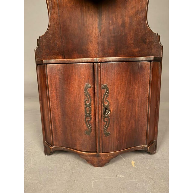 19th Century French Walnut Corner Cupboard, Circa 1850 For Sale - Image 9 of 16