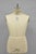Vintage Female Dress Form Model 1987 Sz 38M on Rolling Cast Iron Base Stand by Modern Model Forms. Circa Late 20th...